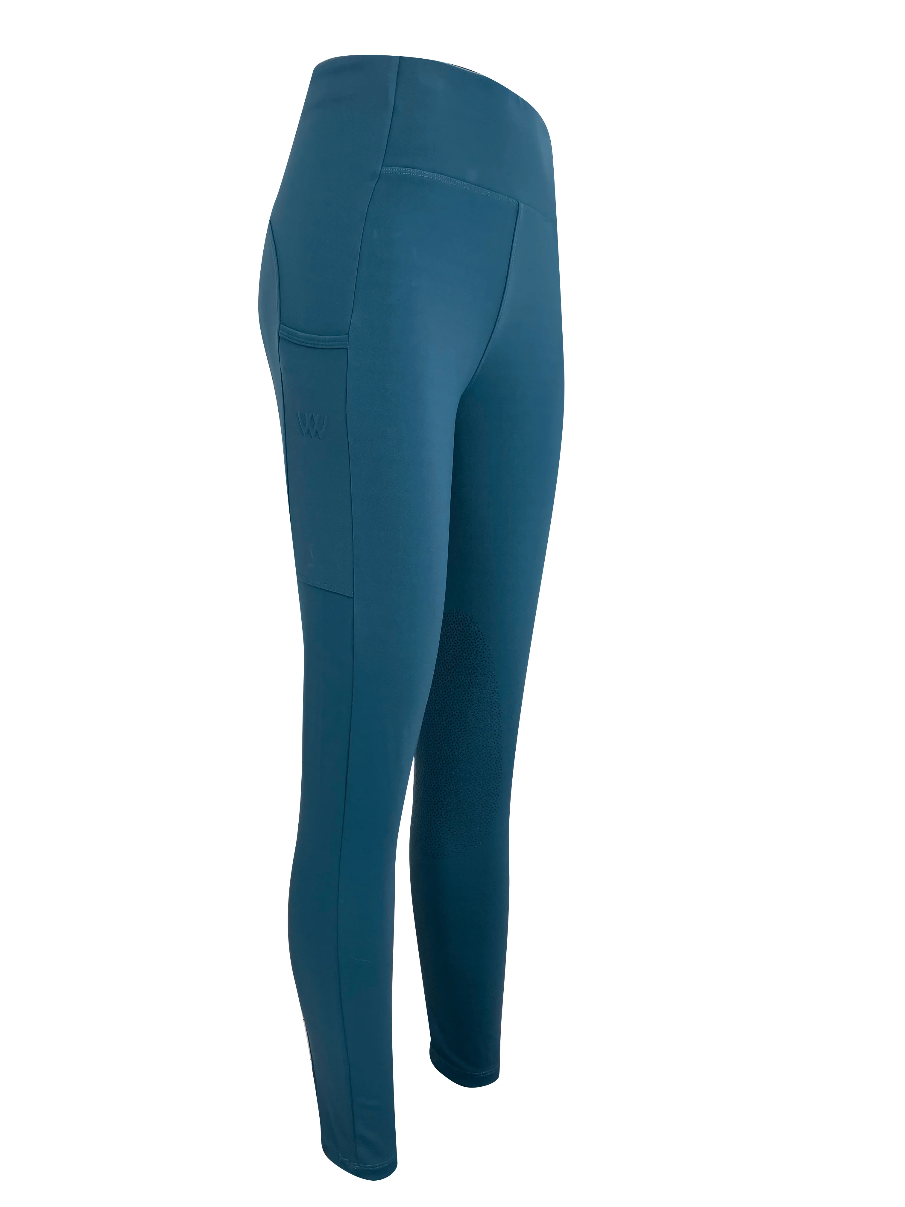 Woof Wear Ladies Knee Patch Riding Tights - Image 9