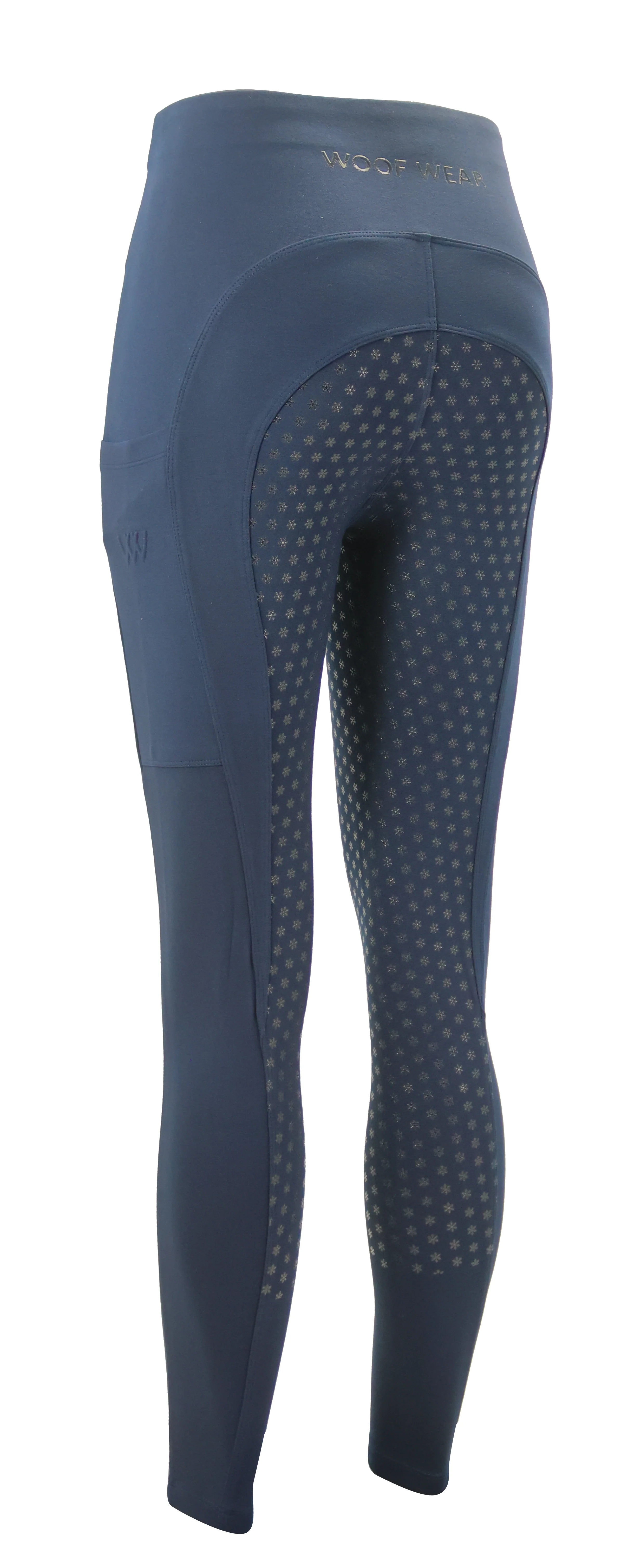 Woof Wear Ladies Winter Full Seat Riding Tights - Image 2