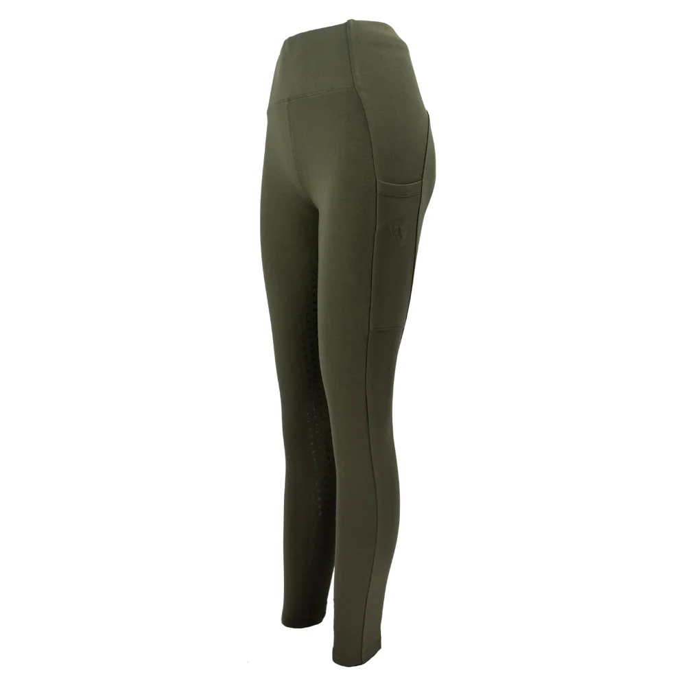 Woof Wear Ladies Winter Full Seat Riding Tights - Image 4