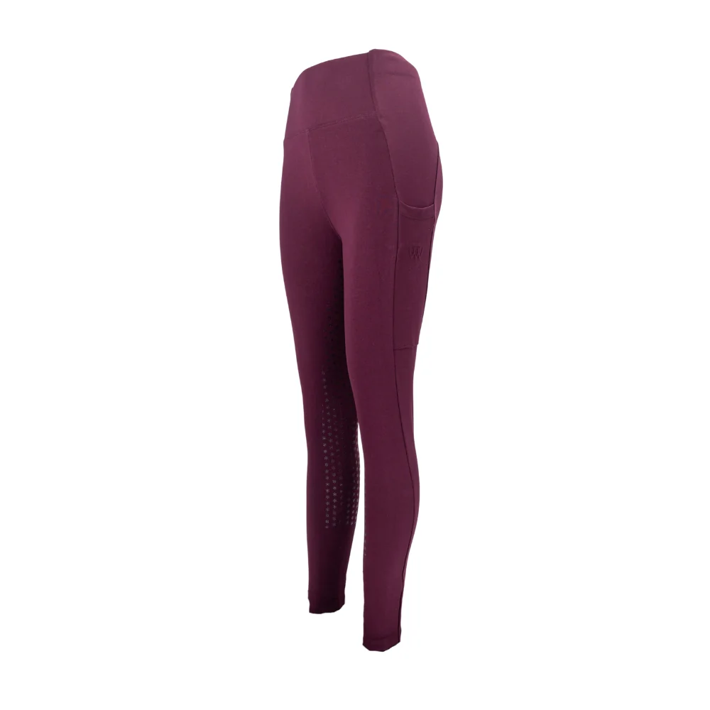 Woof Wear Ladies Winter Full Seat Riding Tights - Image 7