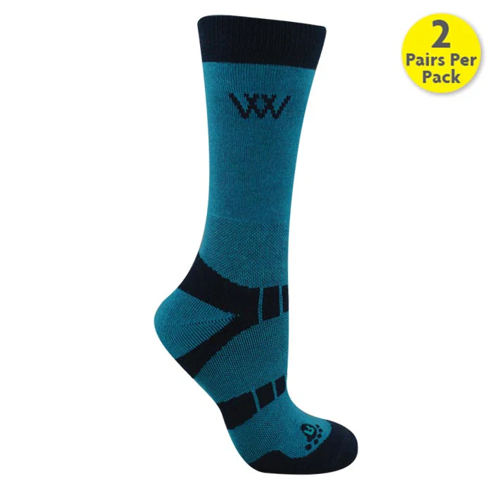 Woof Wear Short Bamboo Waffle Riding Socks - Image 2