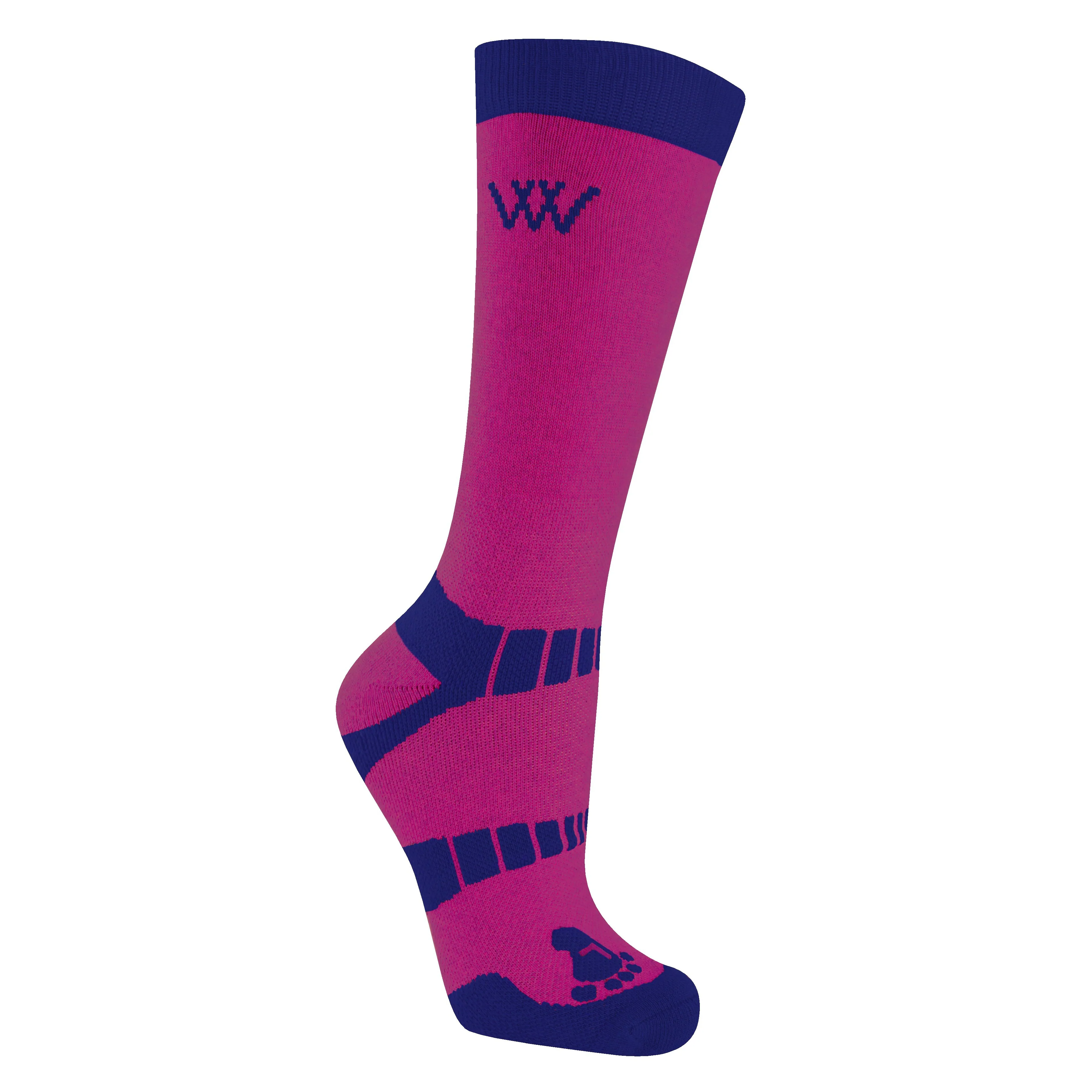 Woof Wear Short Bamboo Waffle Riding Socks - Image 3